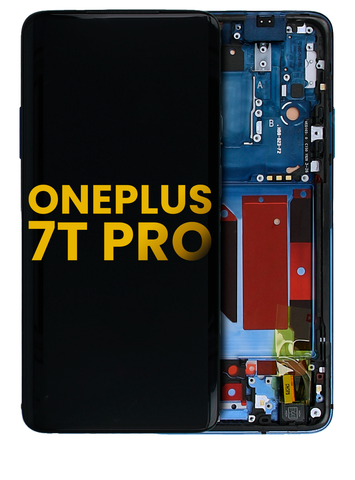 Pantalla OLED Con Marco Para OnePlus 7T Pro (Azul)