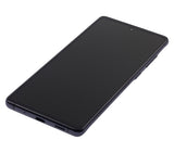 Pantalla OLED Con Marco Para Samsung Galaxy S20 FE 4G / 5G (G780 / 2020) (AM Plus) (Negro)