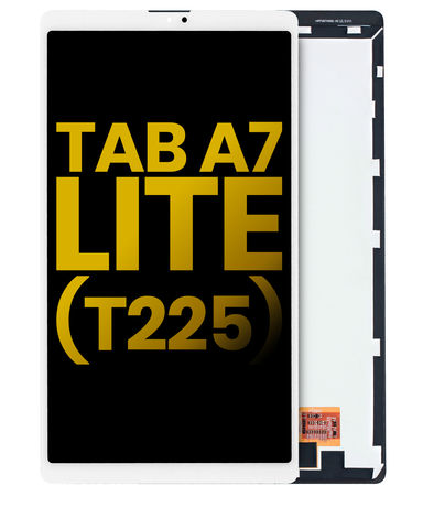 Ensamble de Digitalizador y LCD Para Samsung Galaxy Tab A7 Lite 8.7 (T225 / T227 / 2021) (Reconstruida) (Blanco)