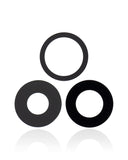 Lente de Camara Trasera Para iPhone 13 Pro / 13 Pro Max (Solo Vidrio) (Set de 3) (Zafiro Real)