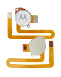 Sensor de Huella Digital Para Motorola G8 Power (XT2041) (Blanco)