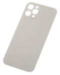Tapa Trasera para iPhone 12 Pro (Orificio de Camara Grande) (Plateado)