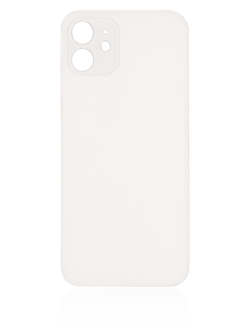 Tapa Trasera para iPhone 12 (Orificio de Camara Grande) (Blanco)