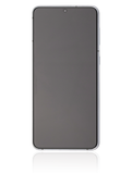 Pantalla OLED con Marco Para Samsung Galaxy S21 Plus 5G (G996 / 2021) (Reconstruida) Plateado