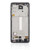 Pantalla OLED Con Marco Para Samsung Galaxy A52 5G (A526 / 2021) / A52S (A528 / 2021)) (Negro)