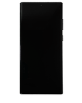 Pantalla OLED con Marco Para Samsung Galaxy S22 Ultra 5G (S908 / 2022) (Reconstruida) (Negro)
