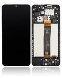 Pantalla LCD Con Marco Para Samsung Galaxy A12 Nacho (A127 / 2021) (Negro)
