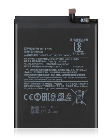 Batería Para Xiaomi Redmi Note 8 / Redmi 7 (BN46)