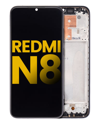 Pantalla LCD con Marco Para Xiaomi Redmi Note 8 (M1908C3JG / 2019) Negro
