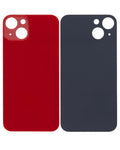 Tapa Trasera para iPhone 13 (Orificio de Camara Grande) (Rojo)