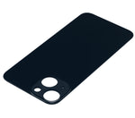 Tapa Trasera para iPhone 13 Mini (Orificio de Camara Grande) (Negro)