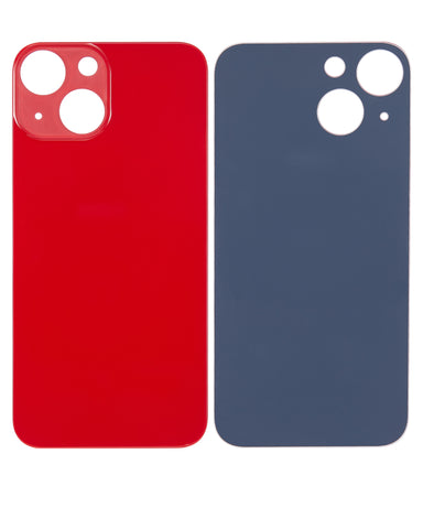 Tapa Trasera para iPhone 13 Mini (Orificio de Camara Grande) (Rojo)