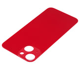 Tapa Trasera para iPhone 13 Mini (Orificio de Camara Grande) (Rojo)