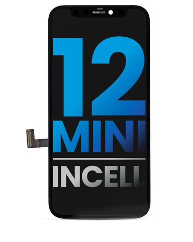 Pantalla LCD Para iPhone 12 Mini (Calidad Aftermarket, AQ7 / Incell) Negro