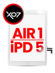 Digitalizador Para iPad Air/5ta (2017) (Calidad Aftermarket Pro, XO7) (Blanco)