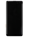Pantalla OLED Con Marco Para Samsung Galaxy S10 Plus (G975F / 2019) (Reconstruida) (Negro)