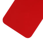 Tapa Trasera para iPhone XR (Orificio de Camara Grande) (Rojo)