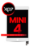 Ensamble de Digitalizador y LCD Para iPad Mini 4 (Calidad Aftermarket Pro, XO7) (Blanco)