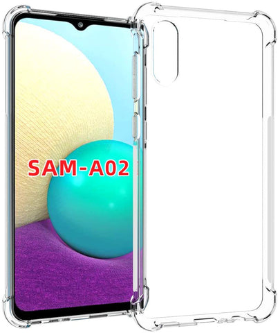 Funda TPU Para Samsung Galaxy A02 / M02 (Transparente)