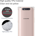 Funda TPU Para Samsung Galaxy A80 / A90 (Transparente)