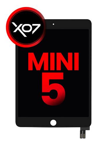 Ensamble de Digitalizador y LCD Para iPad Mini 5 (Calidad Aftermarket Pro, XO7) (Negro)
