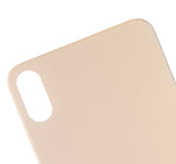 Tapa Trasera para iPhone XS Max (Orificio de Camara Grande) (Dorado)