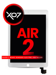 Ensamble de Digitalizador y LCD Para iPad Air 2 (Calidad Aftermarket Pro, XO7) (Blanco)