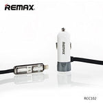 Cargador 2-en-1 para Carro REMAX RCC102