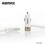 Cargador 2-en-1 para Carro REMAX RCC102