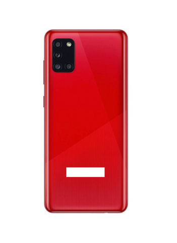 Tapa Trasera Para Samsung Galaxy A31 (Rojo)