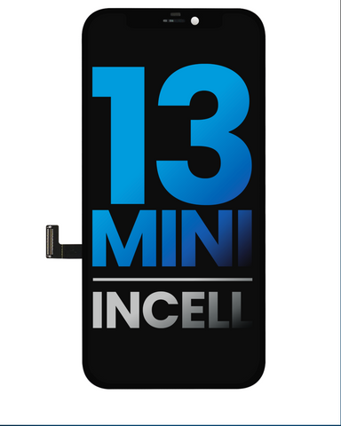 Pantalla LCD Para iPhone 13 Mini (Calidad Aftermarket: AQ7 / Incell) Negro