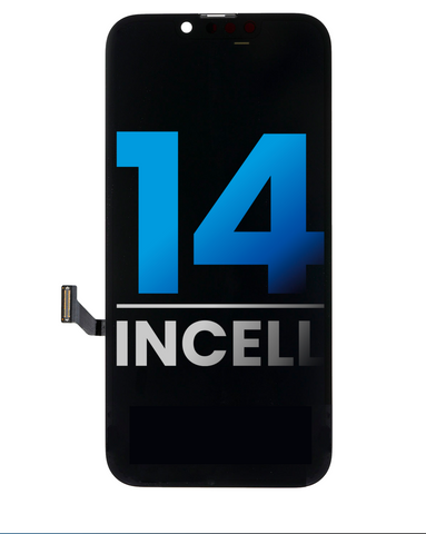 Pantalla LCD Para iPhone 14 (Calidad Aftermarket: AQ7 / Incell) Negro