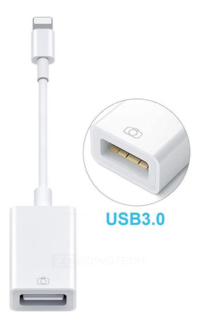 Adaptador OTG  Lightning - USB A