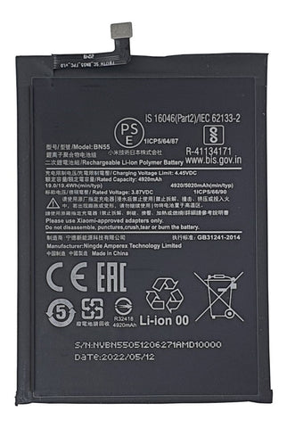 Batería Para Xiaomi Redmi Note 9S (BN55)