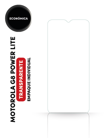 Mica Templada Económica Para Motorola G8 Power Lite