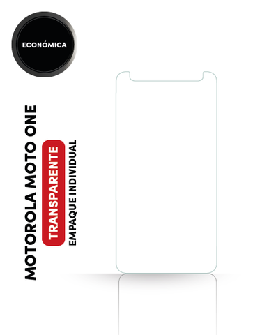 Mica Templada Económica Para Motorola Moto One