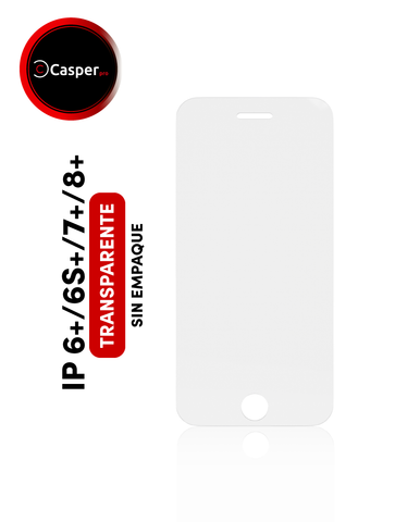 Mica Templada Casper Pro Para iPhone 6 Plus / 6S Plus / 7 Plus / 8 Plus (Sin Empaque)