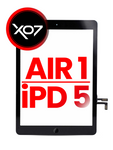 Digitalizador Para iPad Air/5ta (2017) (Calidad Aftermarket Pro, XO7) (Negro)