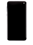 Pantalla OLED Con Marco Para Samsung Galaxy S10e (G970F / 2019) (Refurbished) (Amarillo)