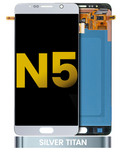 Pantalla OLED Para Samsung Galaxy Note 5 (N920G / 2015) (Refurbished) (Plateado)