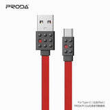 Cable Lego Tipo-C Proda PC-01a