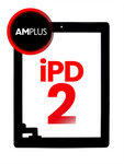 Digitalizador Para iPad 2 (Calidad Aftermarket Plus) (Negro)