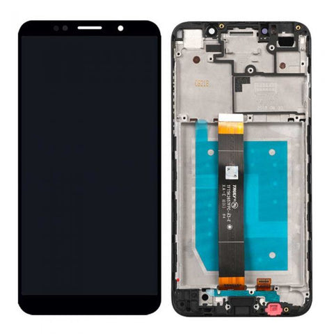 Pantalla LCD Con Marco Para Huawei Y5 (DRA-LX3 / 2018) (Negro)