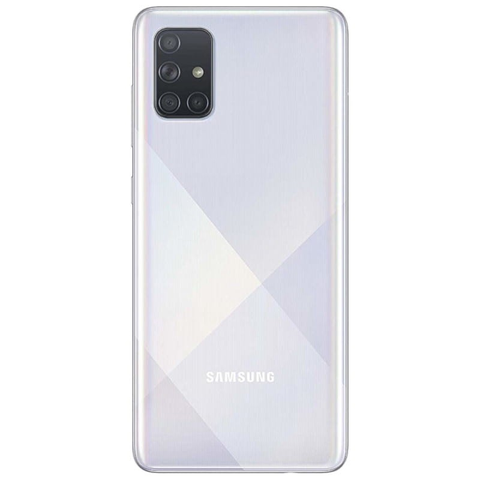 Tapa Trasera Para Samsung Galaxy A51 (Plateado)